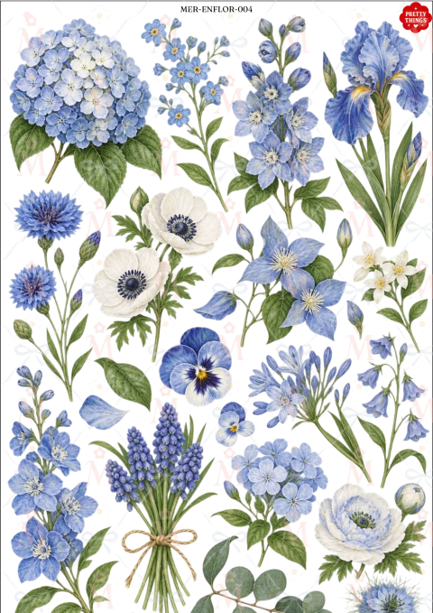 Jardín azul