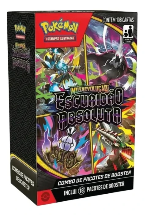 Combo Pacotes Pokémon Escuridão Absoluta