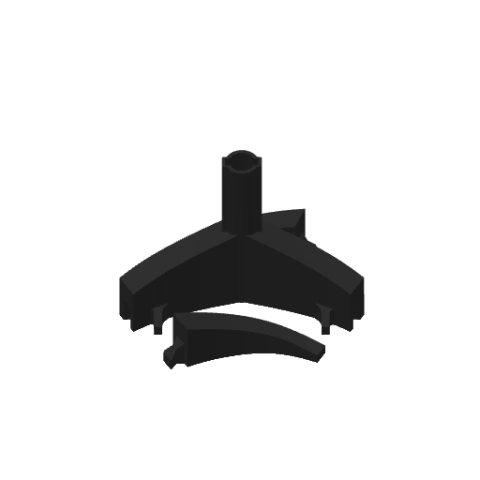 Esqueleto stand base stand