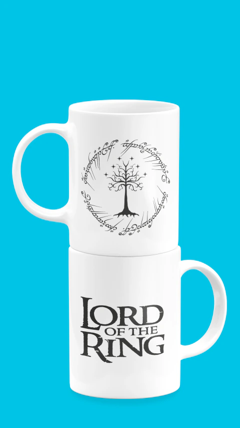 Caneca Lord of the Rings