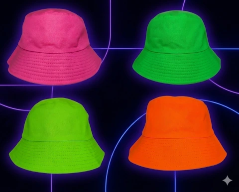 Gorro Piluso colores Fluor por unidad
