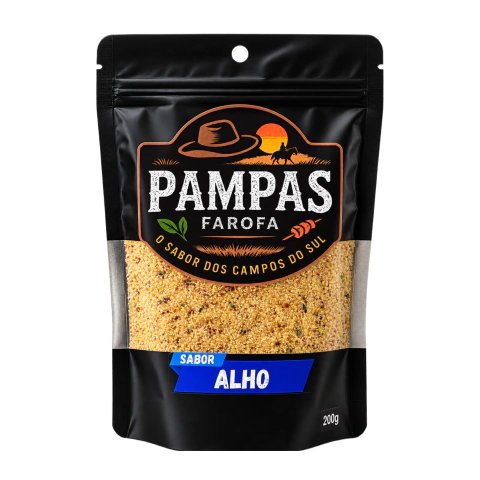 Farofa de Alho PAMPAS