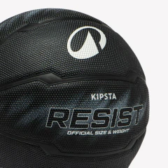 Bola de Basquete Outdoor Resist Kipsta Preto - Vital Ventura