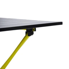 Mesa Camping Dobravél 40,5x 56 cm Ultraleve Preto e Verde Limão - Hawapi - Vital Ventura