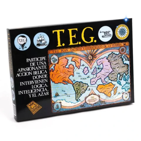 T.E.G. Plan Táctico y Estratégico de la Guerra - Juego de Mesa