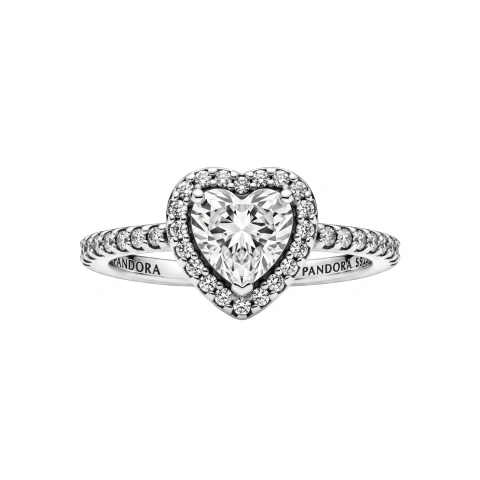Anillo Pandora Silver Con Zirconias Cubicas