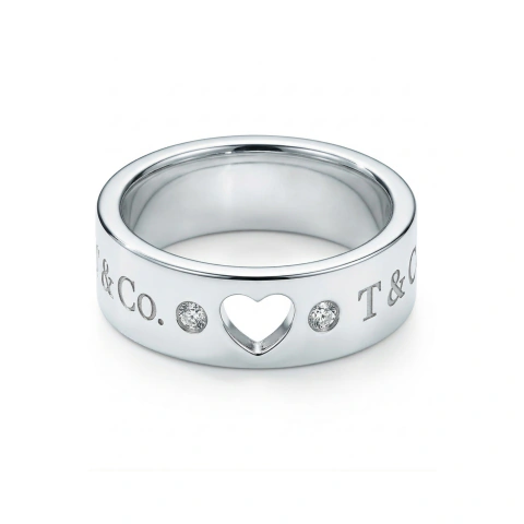 Anillo Tiffany Silver Con Zirconias Cubicas
