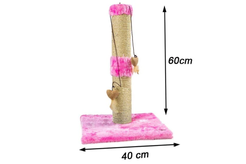 Arranhador Torre para Gatos – Rosa