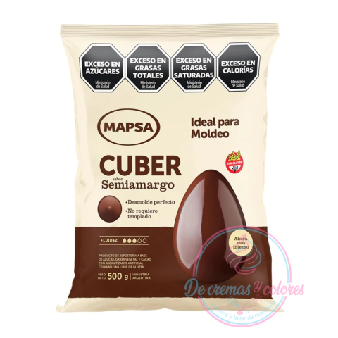 Chocolate Cuber Mapsa - 500 gr