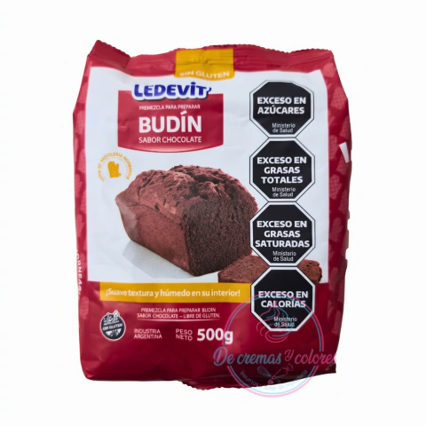 Ledevit Budín Chocolate - 500 gr