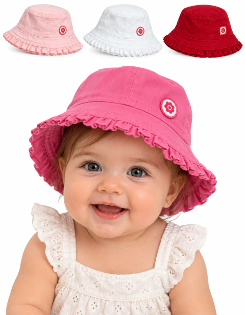 GORRO PILUSO NENA CON VOLADOS