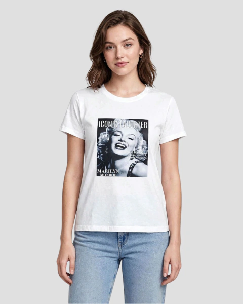 Remera de algodón Iconic