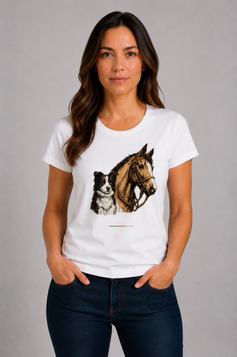 Camiseta Feminina Companheiros do Campo