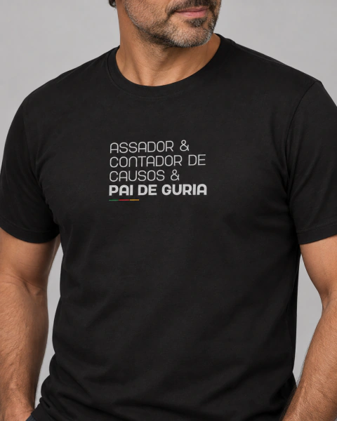 Camiseta Assador e Pai de Guria