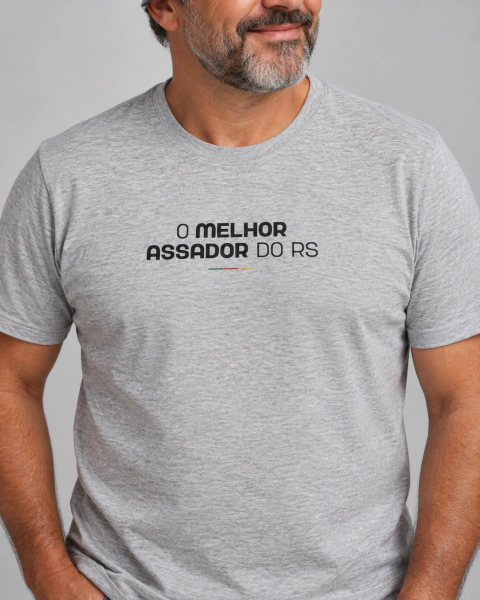 Camiseta O Melhor Assador do RS
