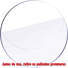 DISCO EM ACRÍLICO TRANSPARENTE COM 2MM DE ESPESSURA - loja online