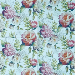 PEONIES COMPOSITION CREAM- GUARDANAPOS PARA DECUPAGEM - 33X33CM - (20 UNIDADES) - comprar online