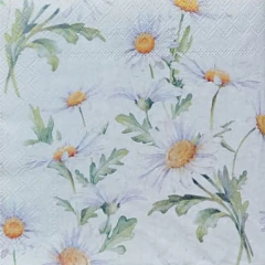 BEAUTIFUL DAISIES WHITE 33X33CM - (1 UNIDADE) - comprar online