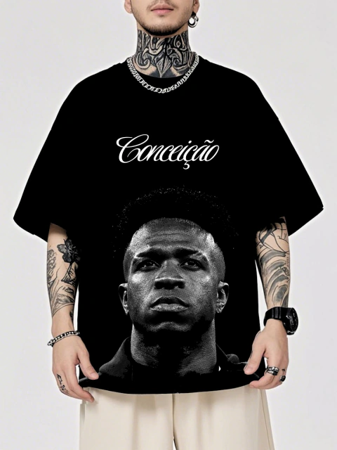 Camisa Overside Europe - Vinícius Júnior