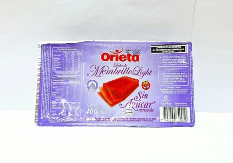 Dulce de membrillo sin azucar