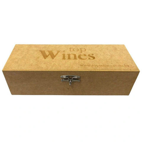 Caixa de Madeira Para Vinhos TopWines Luxo