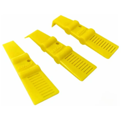 Kit 3 Espátulas Mini Doctor Amarela com Escala - Exfak