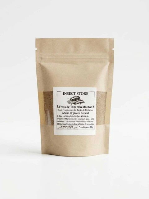 Kit 5 Unidades de Adubo Frass 80g