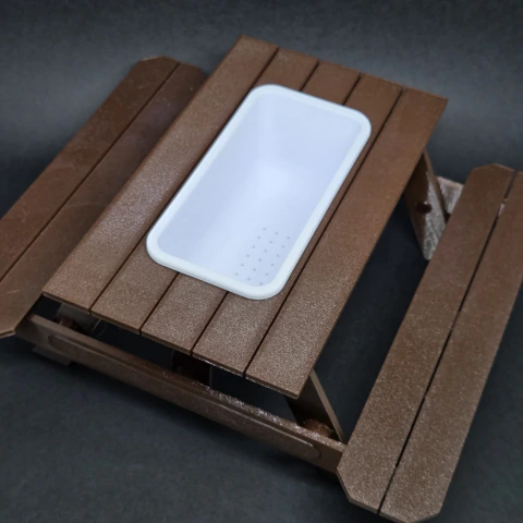 Porta Guardanapo em Formato de Mesa