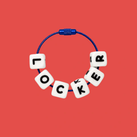 Rainbow Key Charm