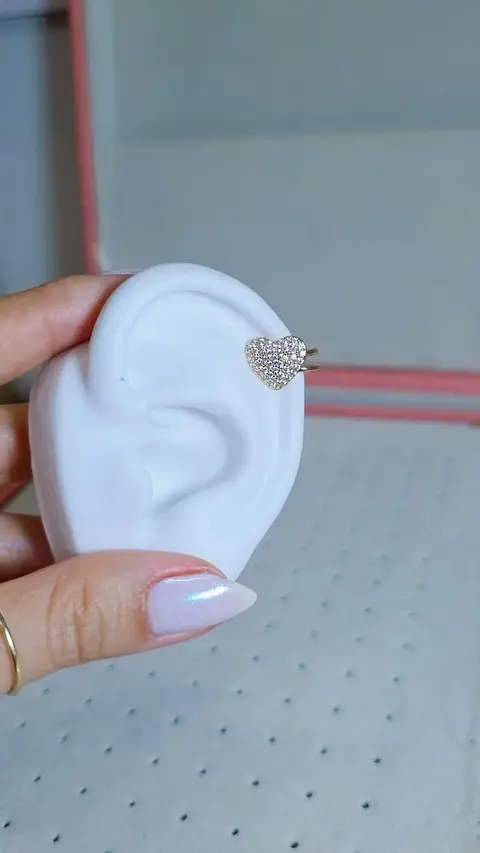 Piercing Fake Coração