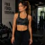 Top Feminino Com Bojo Academia Fitness Cropped Preto Champion Original - comprar online