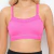 Top Feminino Rosa Com Bojo Fitness Esportivo Treino Corrida Academia Confortável Champion Original - loja online