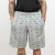 Bermuda Masculina Cinza Academia Shorts Bolsos Elástico Algodão Champion Original - Macroport