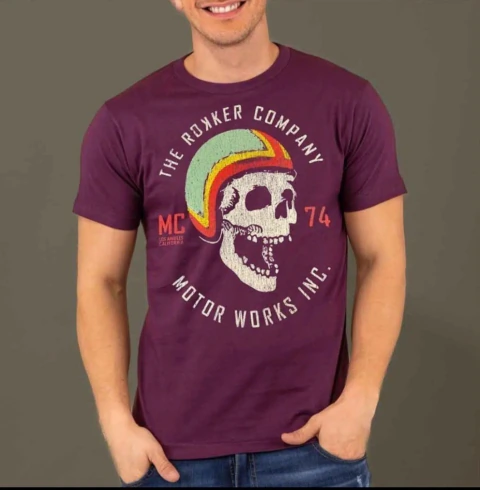 Remera Moto / Calabera