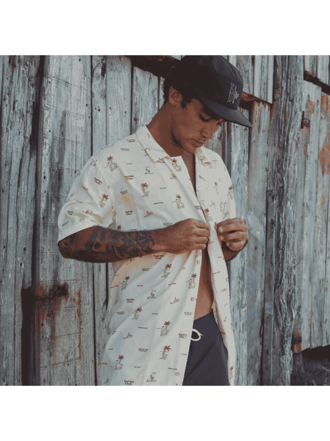 Camisa Viscose Karma Club Bege