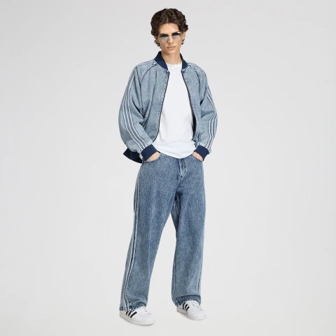 Pantalón adidas SST Denim Pierna Recta Hombre