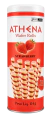 Canudos de Wafer Athena Morango em Lata 114g