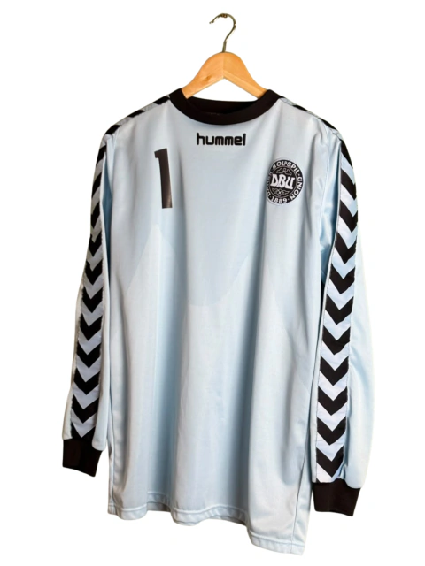 Camisa Dinamarca 2002 Goleiro Copa do Mundo #1 Sorensen GG