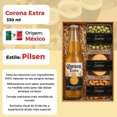 Kit Cerveja C/ Amendoim, Provolone e Castanha de Caju - Santévie Presentes
