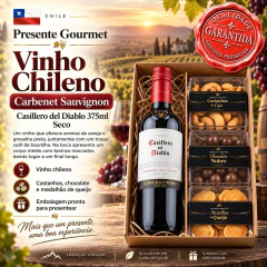 Kit Presente: Vinho Com 3 Aperitivos - comprar online