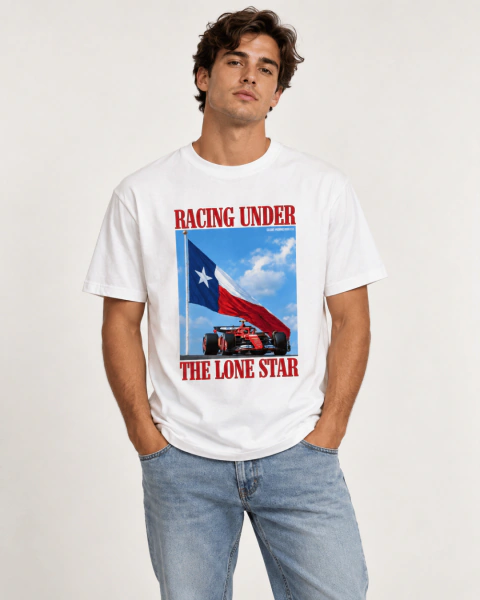 REMERA RACING LONE STAR BLANCO