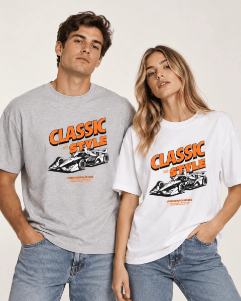 REMERA CLASSIC STYLE INDYCAR