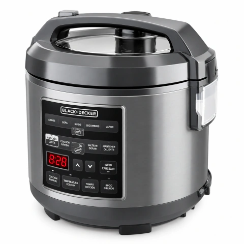Olla digital multifunción Black+Decker MCH14-AR 3 L