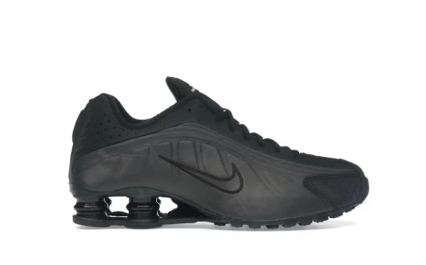 Nike Shox R4 Black Bright Crimson