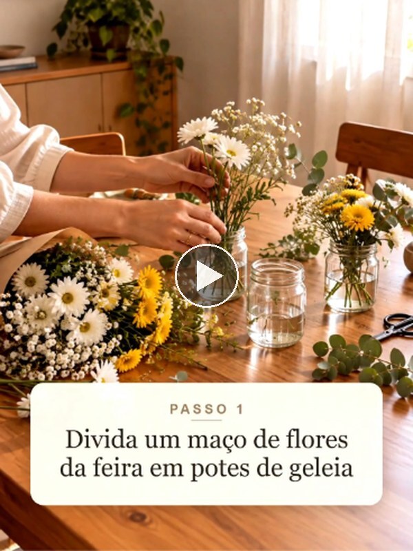Mesa bonita gastando pouco