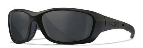 Wiley X Gravity Smoke Grey Negro con Facial Cavity Seal CCGRA01
