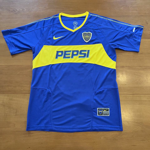 Camiseta Retro Boca 2003 Titular 11