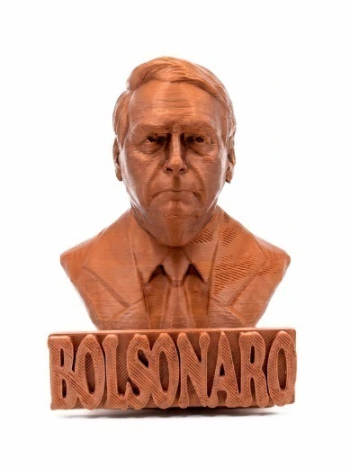 Busto Jair Bolsonaro - Edição Colecionador Bronze