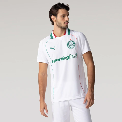 Camisa Palmeiras Torcedor - 26/27 - Branco- SportingBet