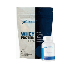 Whey Protein 100% Refil (2,1kg) + Suplemento Revita